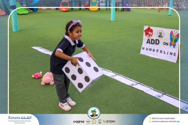 I.S.K. American School | Math Activity –Addition using Number Line - Grade 1 A, B | 2025-2026