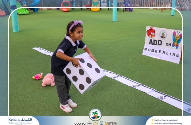 I.S.K. American School | Math Activity –Addition using Number Line - Grade 1 A, B | 2025-2026