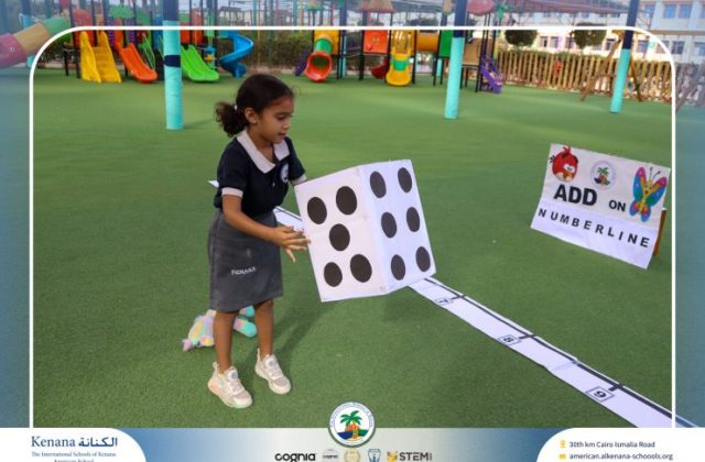 I.S.K. American School | Math Activity –Addition using Number Line - Grade 1 A, B | 2025-2026