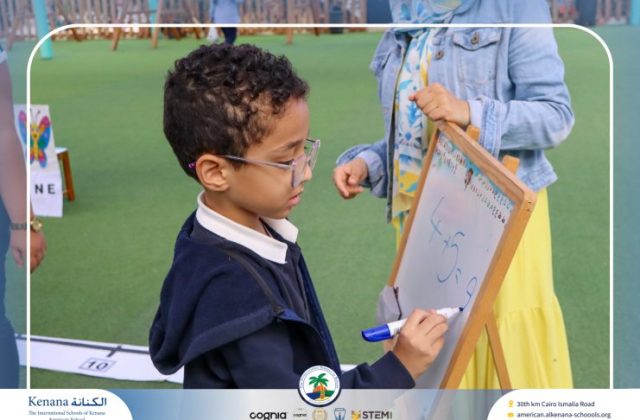 I.S.K. American School | Math Activity –Addition using Number Line - Grade 1 A, B | 2025-2026