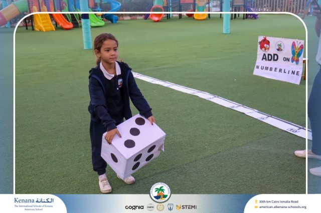 I.S.K. American School | Math Activity –Addition using Number Line - Grade 1 A, B | 2025-2026