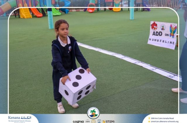 I.S.K. American School | Math Activity –Addition using Number Line - Grade 1 A, B | 2025-2026