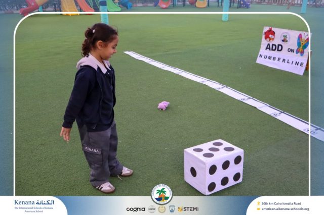 I.S.K. American School | Math Activity –Addition using Number Line - Grade 1 A, B | 2025-2026