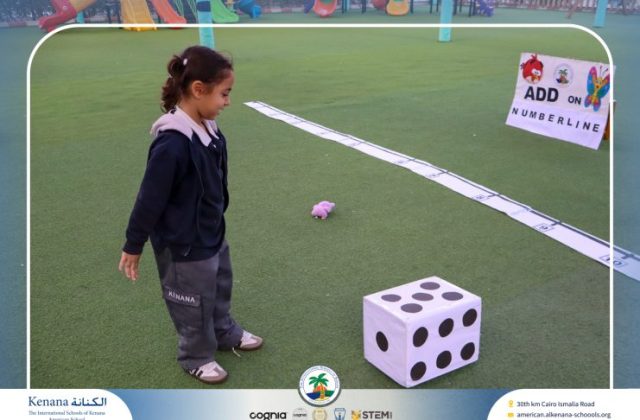 I.S.K. American School | Math Activity –Addition using Number Line - Grade 1 A, B | 2025-2026