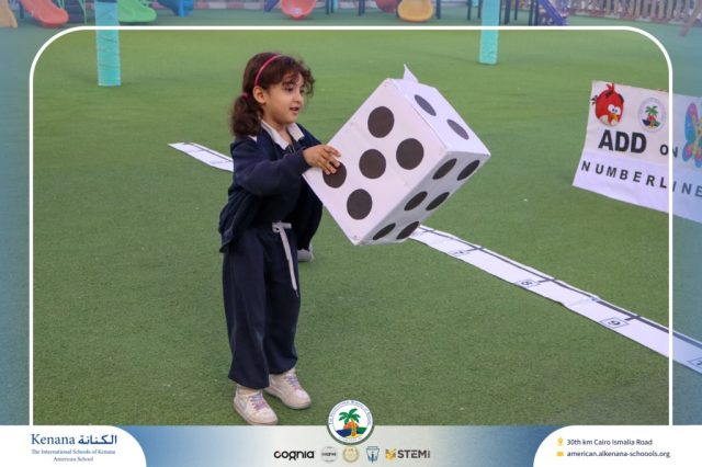 I.S.K. American School | Math Activity –Addition using Number Line - Grade 1 A, B | 2025-2026