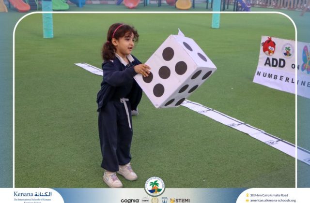 I.S.K. American School | Math Activity –Addition using Number Line - Grade 1 A, B | 2025-2026