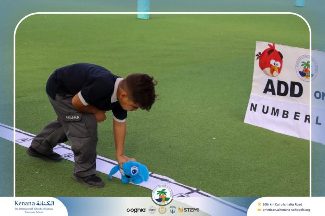 I.S.K. American School | Math Activity –Addition using Number Line - Grade 1 A, B | 2025-2026