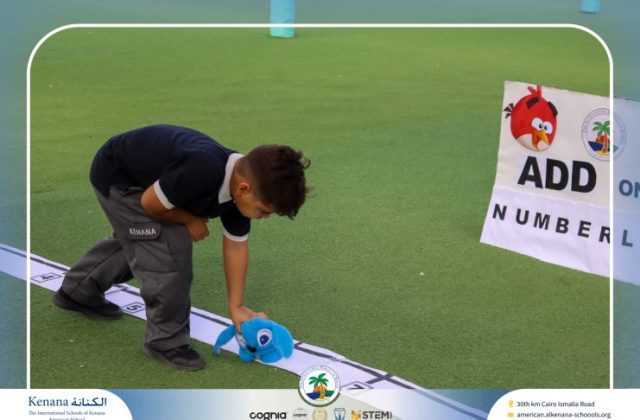 I.S.K. American School | Math Activity –Addition using Number Line - Grade 1 A, B | 2025-2026