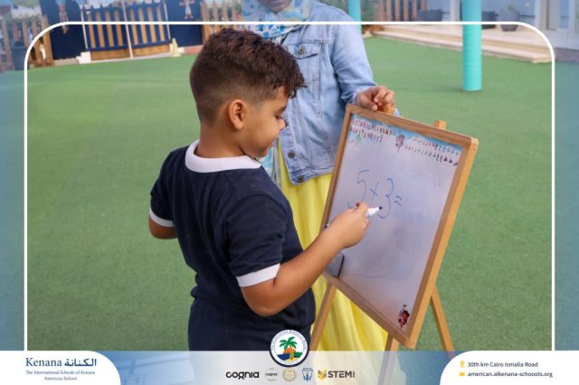 I.S.K. American School | Math Activity –Addition using Number Line - Grade 1 A, B | 2025-2026