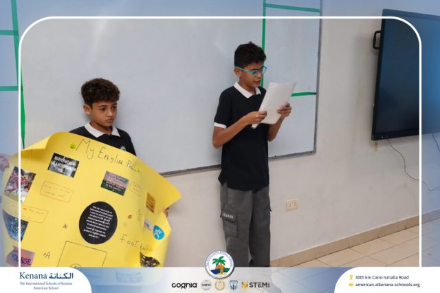 I.S.K American School | English Project - Grade 7A | 2025-2026