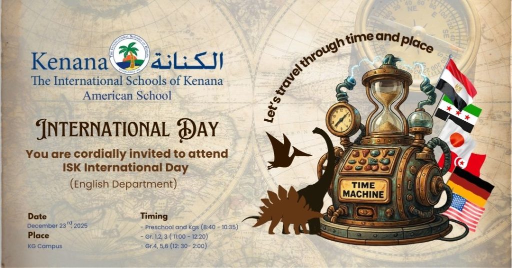 I.S.K. American School | Our students are spreading the excitement for International Day! | 2025-2026