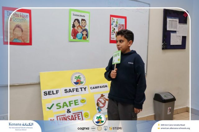 I.S.K American School | Character Building - My Body, My Safety campaign - Gr. 5A | 2025-2026