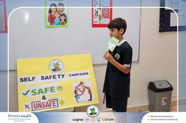 I.S.K American School | Character Building - My Body, My Safety campaign - Gr. 5A | 2025-2026