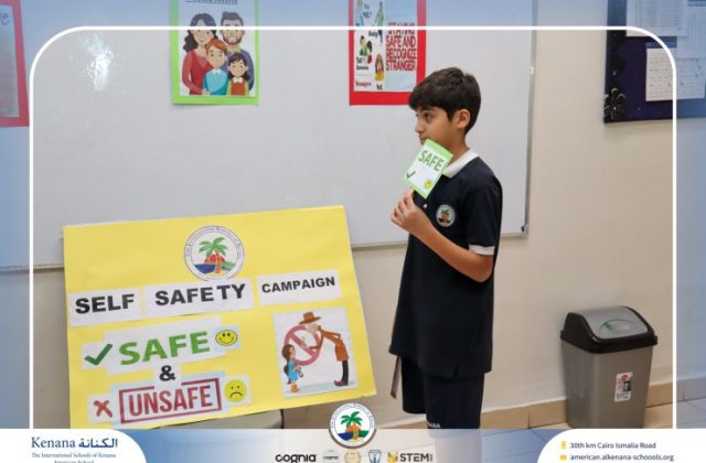 I.S.K American School | Character Building - My Body, My Safety campaign - Gr. 5A | 2025-2026