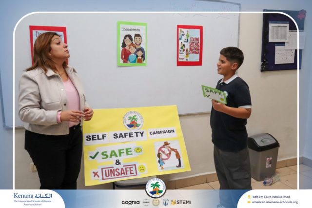 I.S.K American School | Character Building - My Body, My Safety campaign - Gr. 5A | 2025-2026