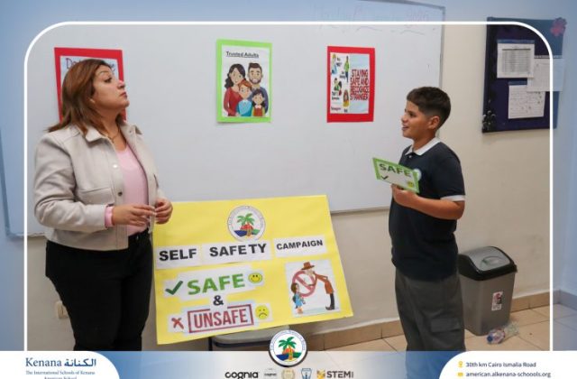 I.S.K American School | Character Building - My Body, My Safety campaign - Gr. 5A | 2025-2026