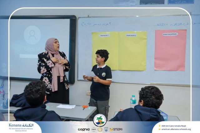 I.S.K American School | Character Building – Fostering Safety Awareness – Gr. 6B | 2025-2026