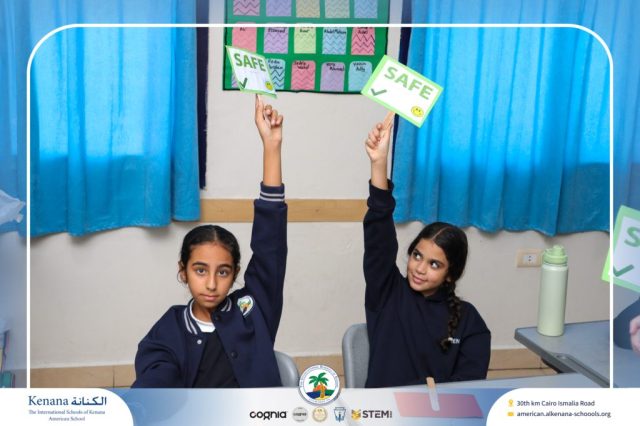 I.S.K American School | Character Building – Self Safety Campaign – Gr. 5B | 2025-2026