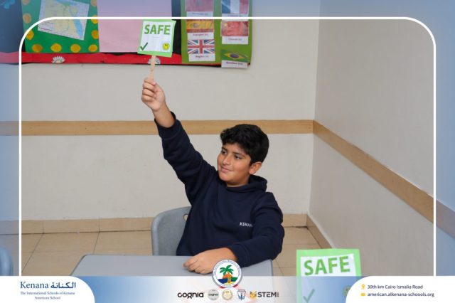 I.S.K American School | Character Building – Self Safety Campaign – Gr. 5B | 2025-2026