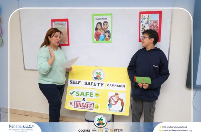 I.S.K American School | Character Building – Self Safety Campaign – Gr. 5B | 2025-2026 I.S.K American School | Character Building – Self Safety Campaign – Gr. 5B | 2025-2026