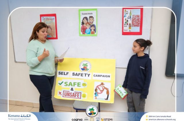 I.S.K American School | Character Building – Self Safety Campaign – Gr. 5B | 2025-2026 I.S.K American School | Character Building – Self Safety Campaign – Gr. 5B | 2025-2026
