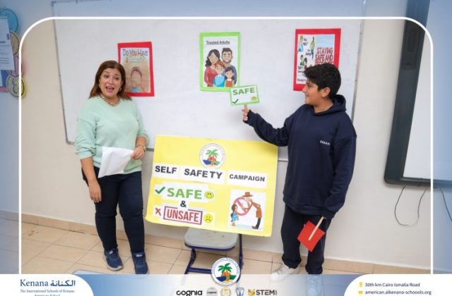I.S.K American School | Character Building – Self Safety Campaign – Gr. 5B | 2025-2026 I.S.K American School | Character Building – Self Safety Campaign – Gr. 5B | 2025-2026