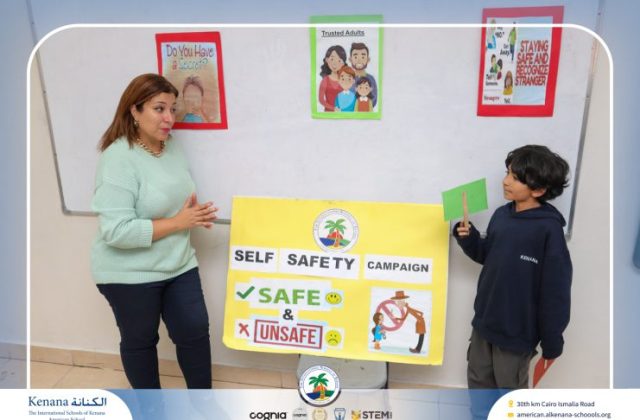I.S.K American School | Character Building – Self Safety Campaign – Gr. 5B | 2025-2026 I.S.K American School | Character Building – Self Safety Campaign – Gr. 5B | 2025-2026