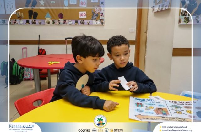 I.S.K American School | Character Building – Self Safety Campaign – KG 2B | 2025-2026 I.S.K American School | Character Building – Self Safety Campaign – KG 2B | 2025-2026
