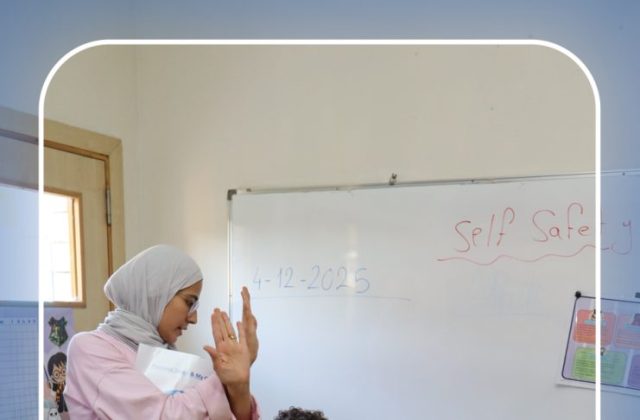 I.S.K American School | Character Building – Self Safety Campaign – KG 2B | 2025-2026 I.S.K American School | Character Building – Self Safety Campaign – KG 2B | 2025-2026