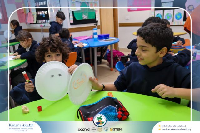 I.S.K American School | French Activity (Le Visage) – Gr. 2A | 2025-2026