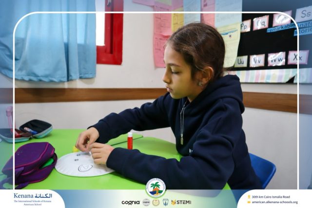 I.S.K American School | French Activity (Le Visage) – Gr. 2A | 2025-2026