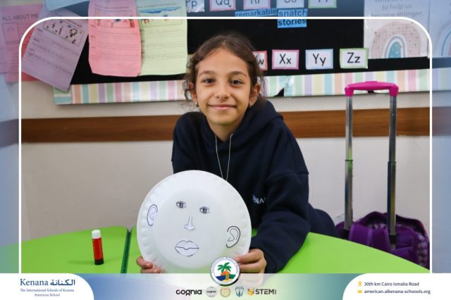 I.S.K American School | French Activity (Le Visage) – Gr. 2A | 2025-2026