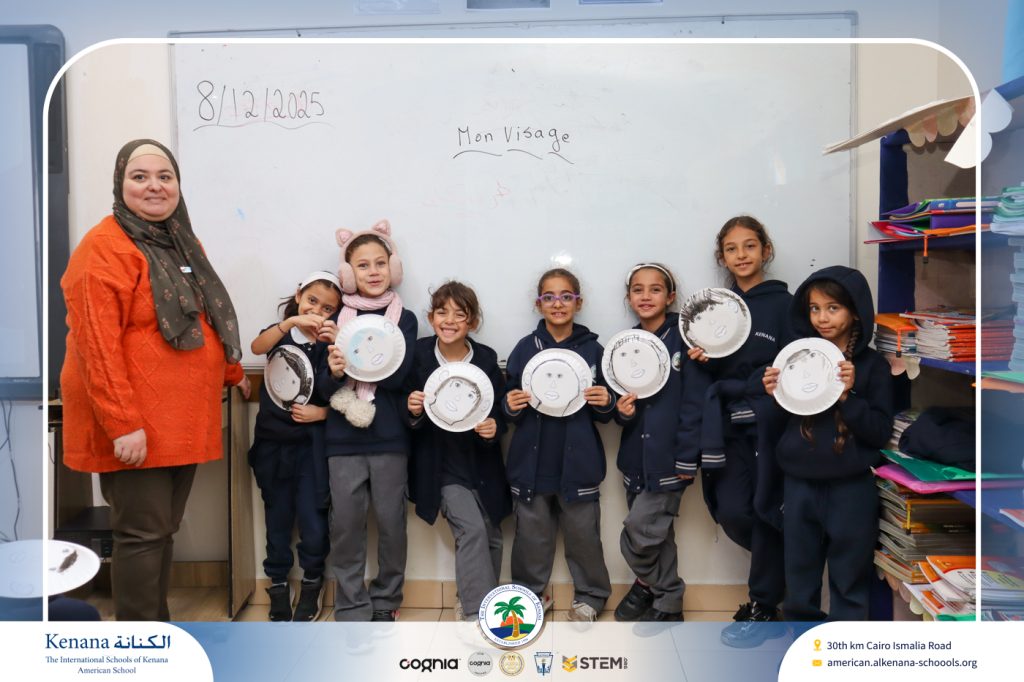 I.S.K American School | French Activity (Le Visage) – Gr. 2A | 2025-2026