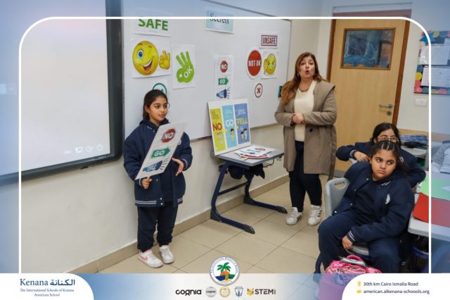 I.S.K American School | Character Building – Self Safety Campaign – Gr. 4A | 2025-2026