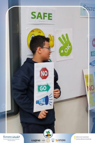 I.S.K American School | Character Building – Self Safety Campaign – Gr. 4A | 2025-2026