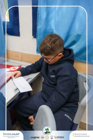 I.S.K American School | Character Building – Self Safety Campaign – Gr. 4A | 2025-2026