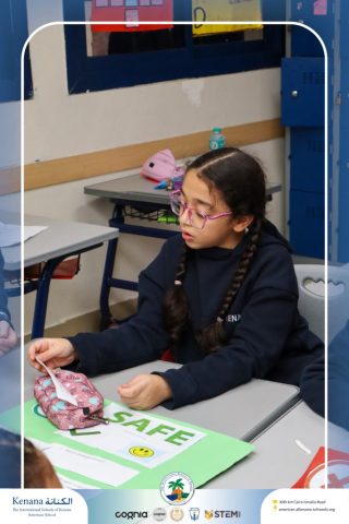 I.S.K American School | Character Building – Self Safety Campaign – Gr. 4A | 2025-2026