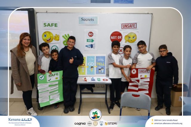 I.S.K American School | Character Building – Self Safety Campaign – Gr. 4A | 2025-2026