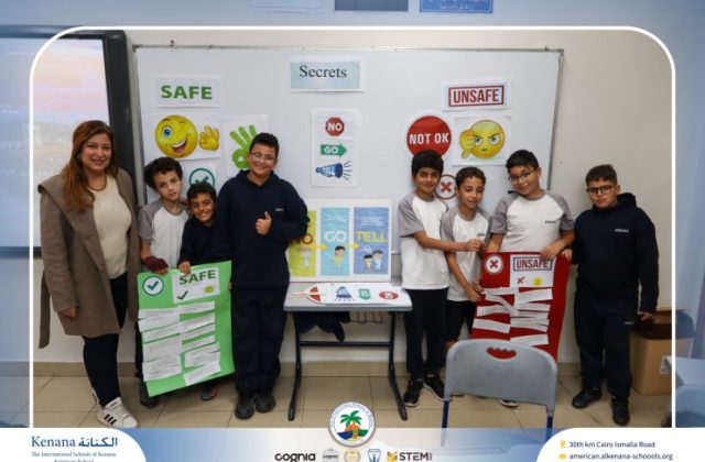 I.S.K American School | Character Building – Self Safety Campaign – Gr. 4A | 2025-2026