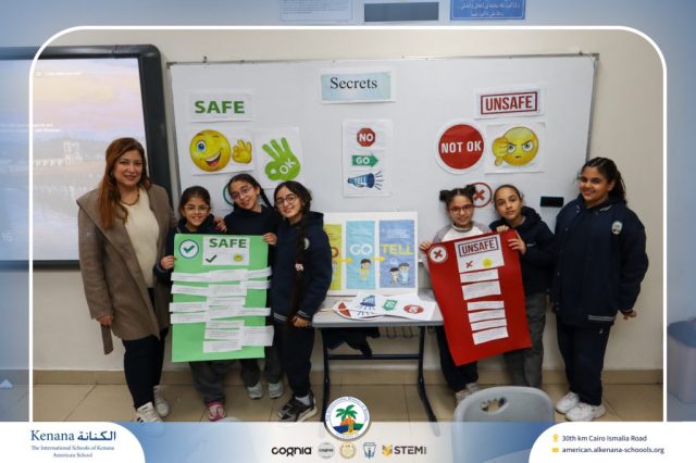 I.S.K American School | Character Building – Self Safety Campaign – Gr. 4A | 2025-2026