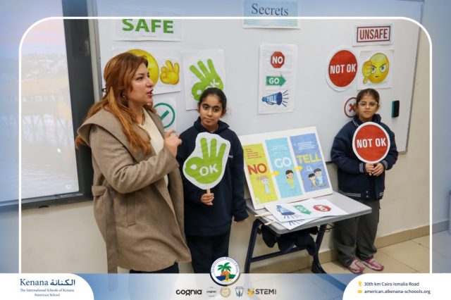I.S.K American School | Character Building – Self Safety Campaign – Gr. 4A | 2025-2026