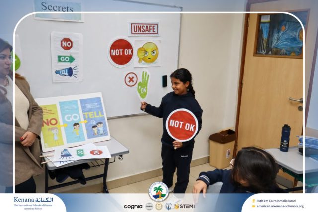 I.S.K American School | Character Building – Self Safety Campaign – Gr. 4A | 2025-2026