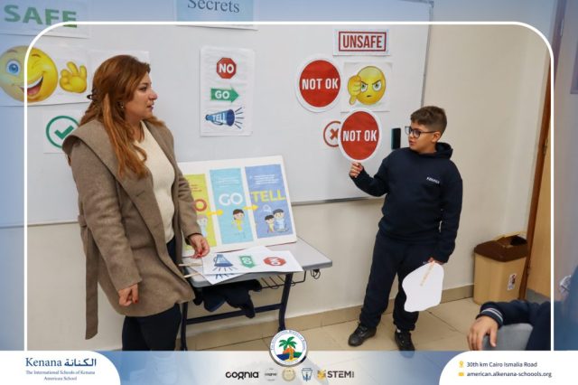 I.S.K American School | Character Building – Self Safety Campaign – Gr. 4A | 2025-2026