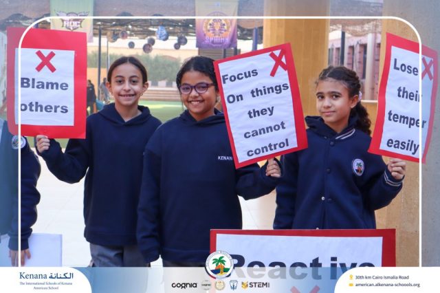 I.S.K American School | "Students in action! Habit 1: Be Proactive | 2025-2026