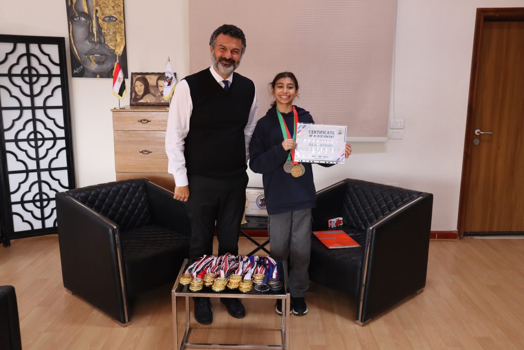 I.S.K. American School | Rabia Shares Her Inspiring Journey With Mr Usama Fawzi , our school director | 2025-2026