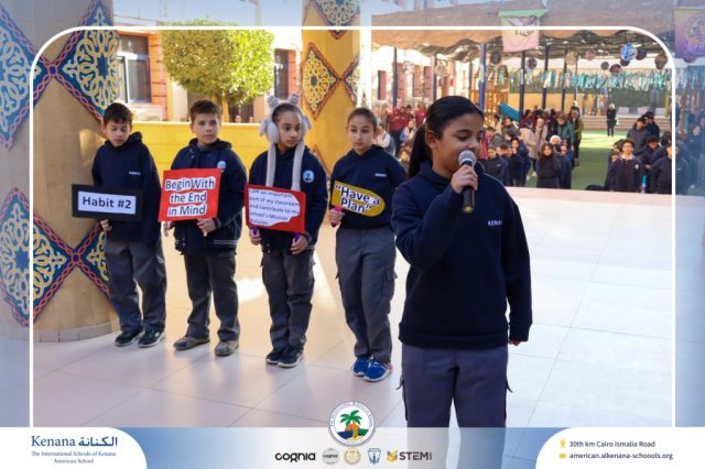 I.S.K American School | Habit 2: Begin with the End in Mind | 2025-2026