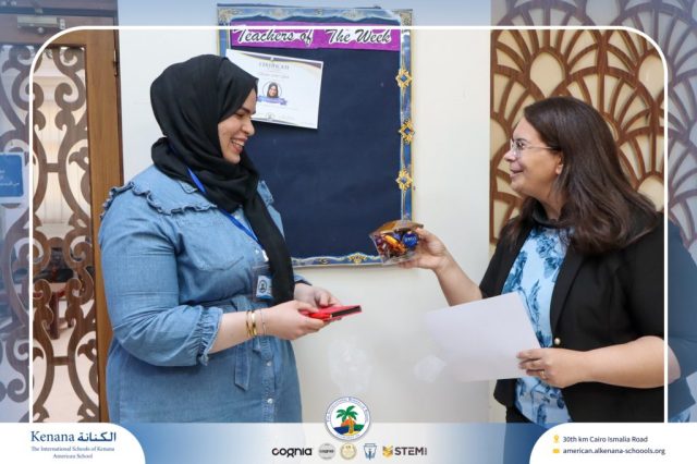 I.S.K American School | Teacher Of The Week Certification | 2025-2026