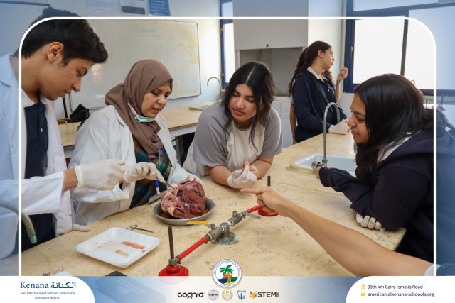 I.S.K American School | Dissection Of Heart Gr.10A | 2025-2026