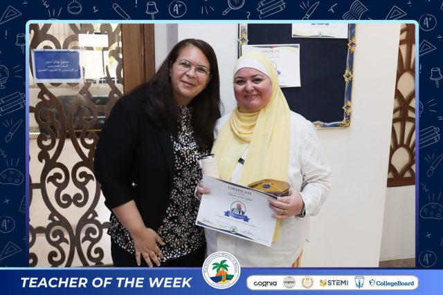 I.S.K American School | Teacher(s) Of The Week (May 3rd–7th, 2025) | 2025-2026