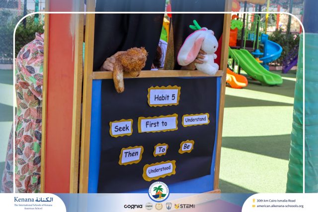I.S.K American School | KGs Puppet Show (LiM-Habit 5) | 2025-2026